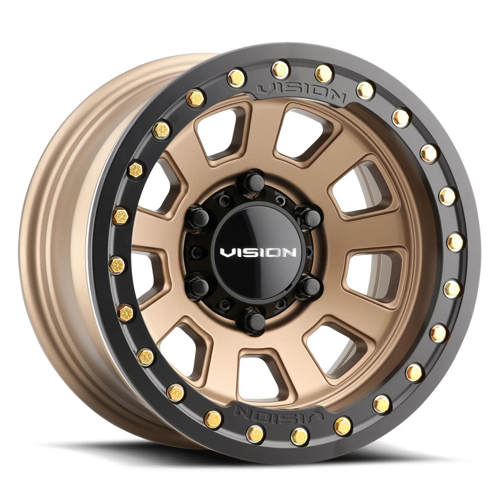 Vision Off-Road Ojos - 350BL Beadlock Bronze 17"x9" 6x5.5 (Bronco)