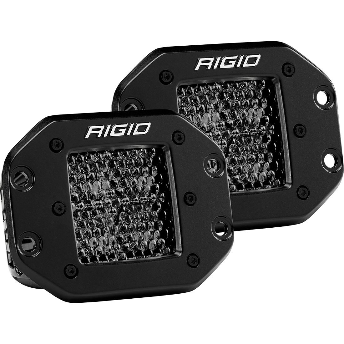 D-Series Pro Spot Diffused Midnight Pair Flush