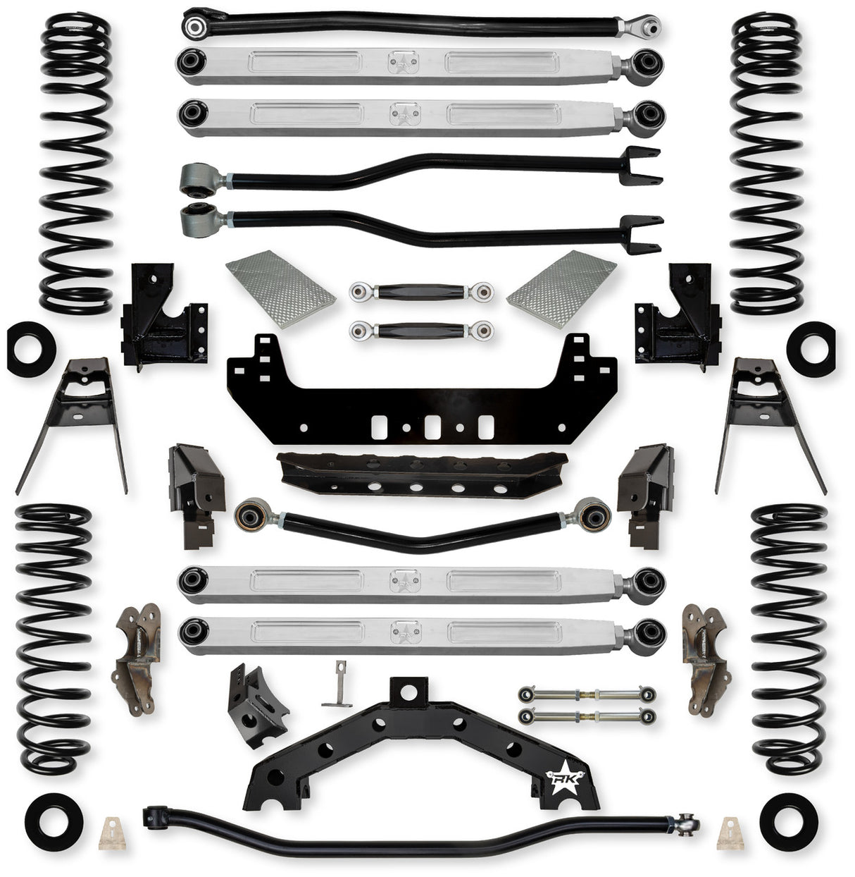 Jeep JLU (4DR) 3.5" Adventure - X PRO "No-Limits" 392 Long-Arm System