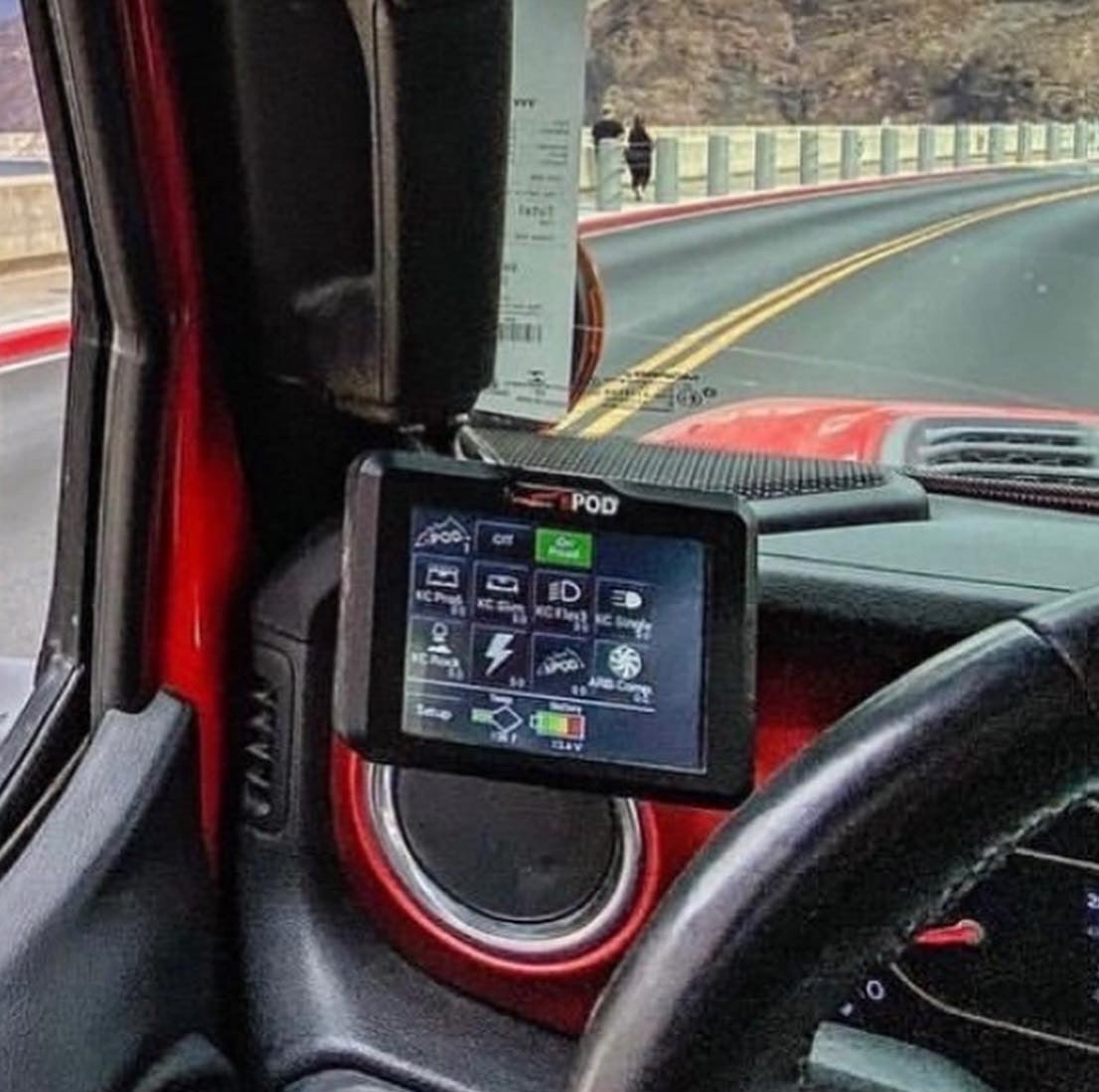 **2024** Gladiator / JT A-Pillar Ball Mount Solution (2024 - Current)