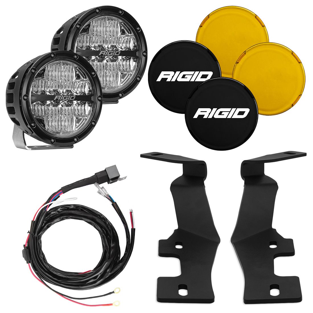 2019 Dodge Ram 2500/3500 6" A-Pillar Light Kit W/360 Pods