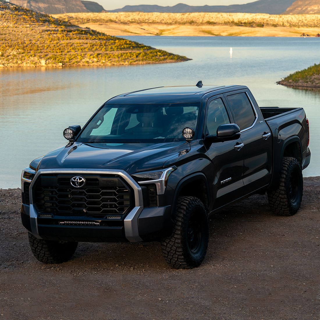 2022+ Toyota Tundra 4" A Pillar Lighting Kit 360 Series