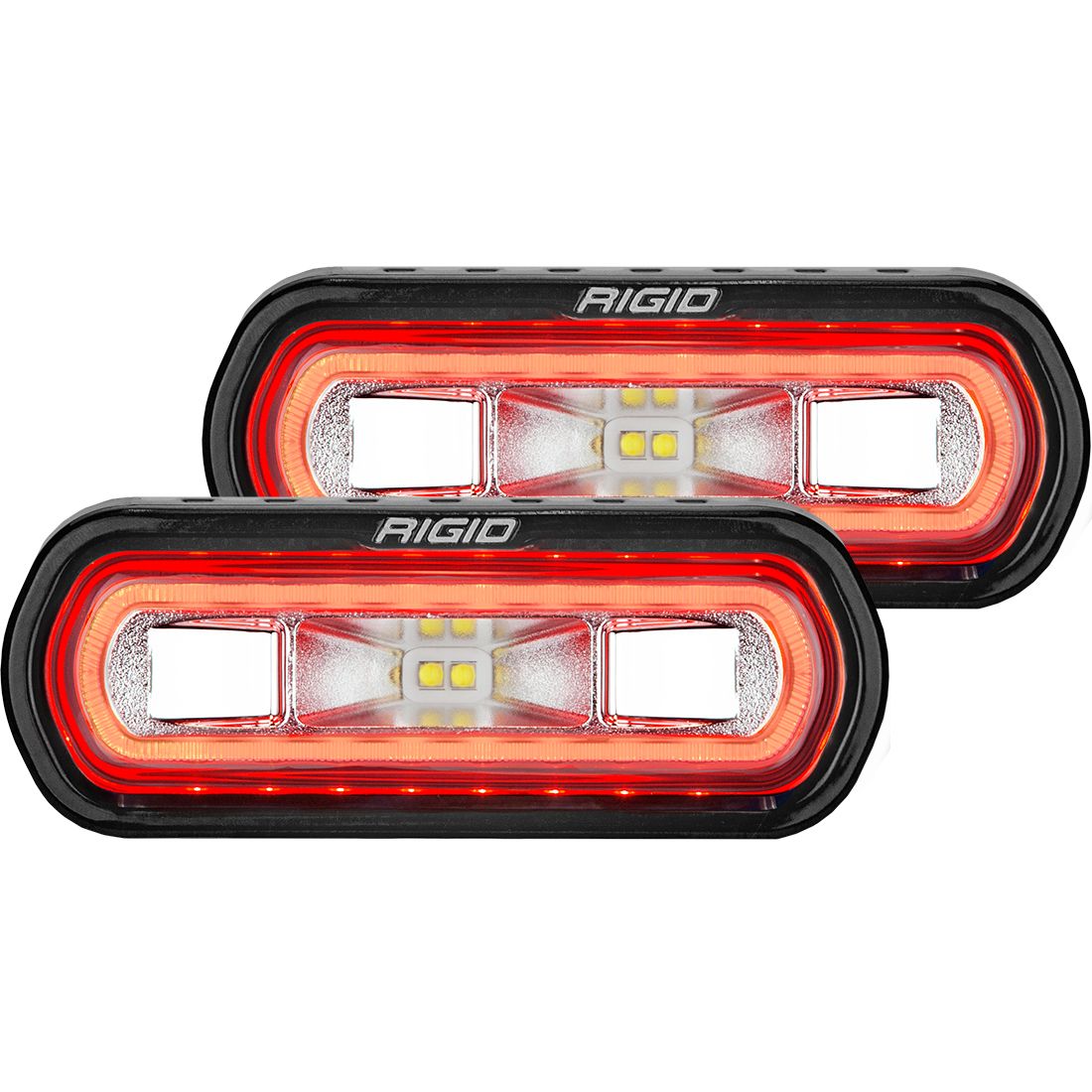 SR-L Series Offroad Spreader Pod Red Halo (Pair)