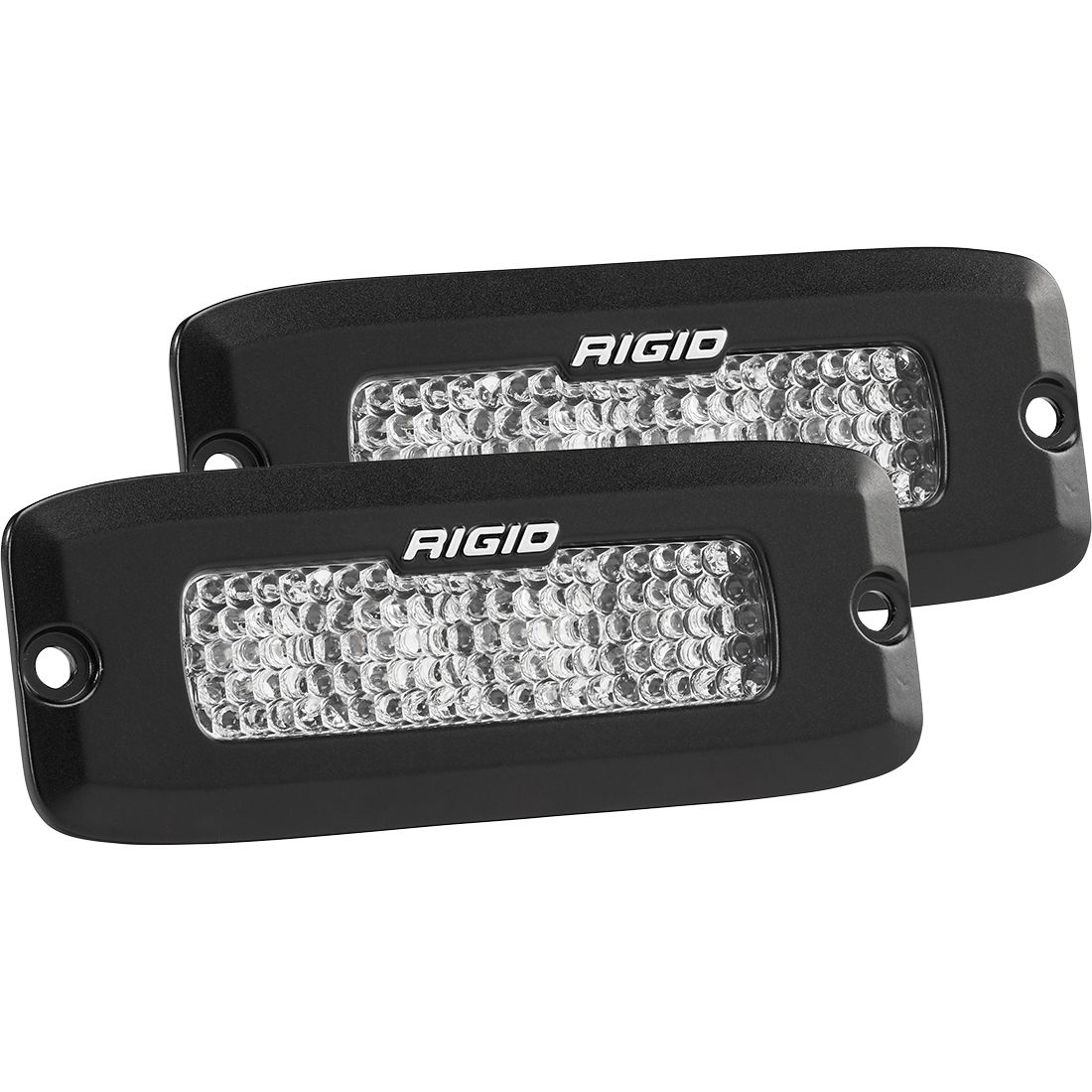 RIGID SR-Q Series Pro Flood Diffused Flush Mount (Pair)