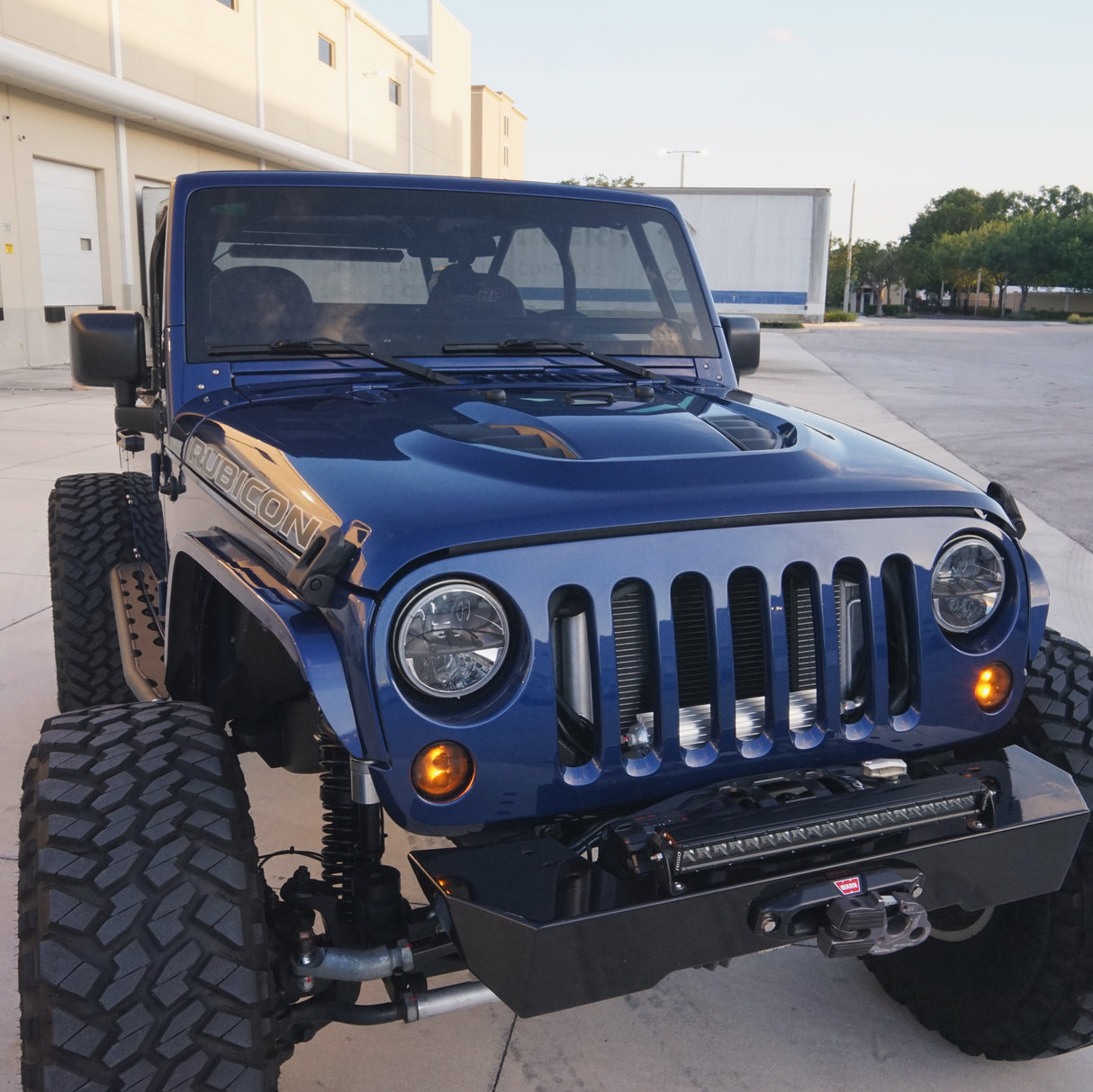 ALUMINUM BUMPER KIT, JEEP JK KRAWLER LITE FRONT W/O HOOP