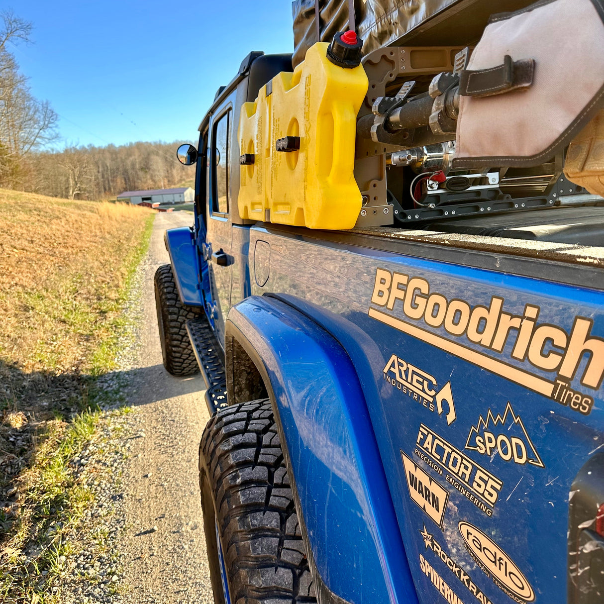 CMM Offroad Jeep 8 inch Breakaway Side Mirrors (Does Not Include Mirror Mounts)