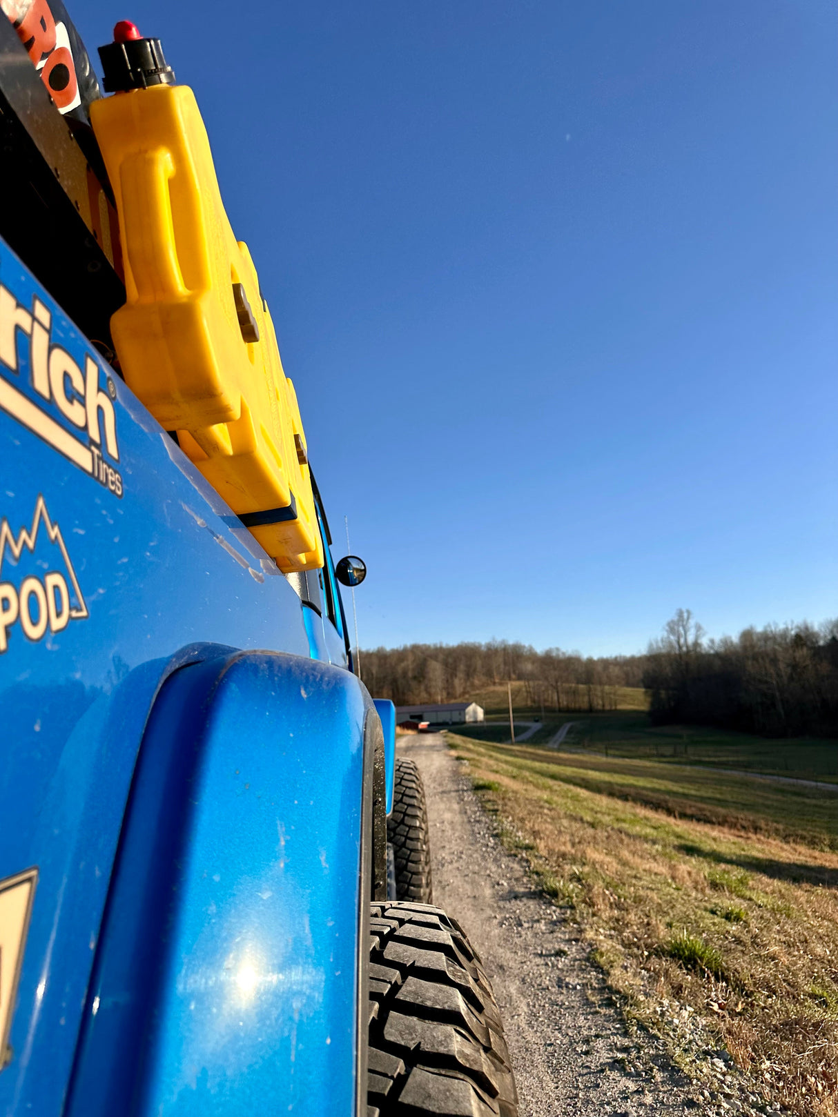 CMM Offroad Jeep 8 inch Breakaway Side Mirrors (Does Not Include Mirror Mounts)