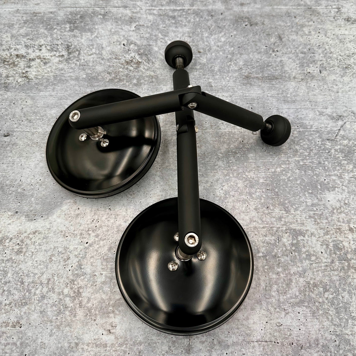 **2024** Gladiator / JT A-Pillar Side Jeep Mirrors with Base Mount Driver AND Passenger