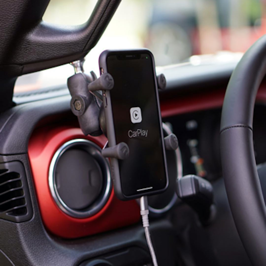 Jeep JL/JLU A-Pillar Ball Mount Solution