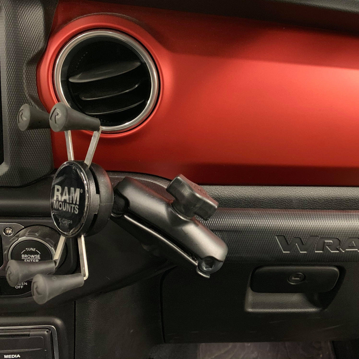 Jeep JL/JLU Grab Bar Ball Mount