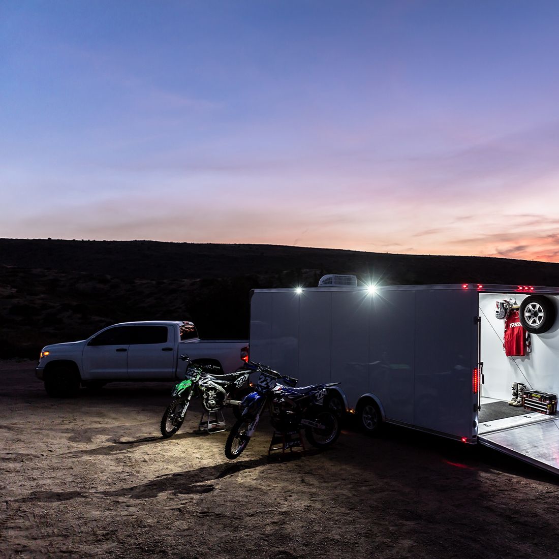 SR-L Series Offroad Spreader Pod Blue Halo (Pair)