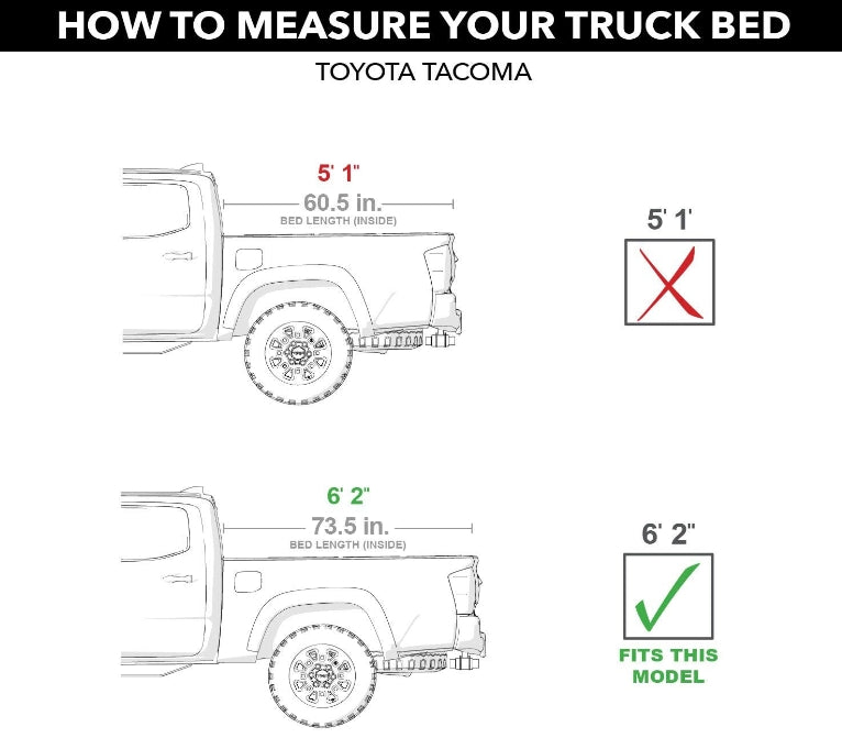 BAK Revolver X4s Hard Rolling Truck Bed Tonneau Cover | 80427 | Fits 2016-2023 Toyota Tacoma 6' 2" Bed (73.7")