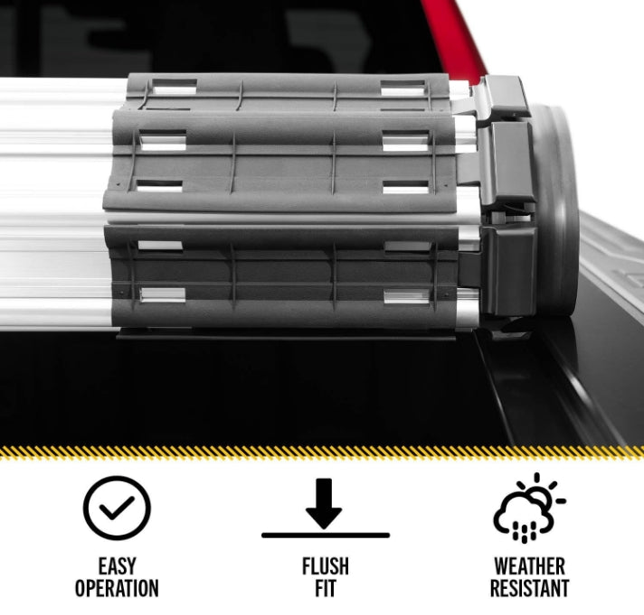 BAK Revolver X2 Hard Rolling Truck Bed Tonneau Cover | 39426 | Fits 2016 - 2023 Toyota Tacoma w/ OE track system 5' 1" Bed (60.5")