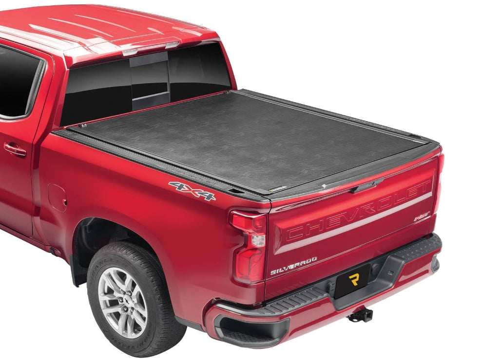 BAK Revolver X2 Hard Rolling Truck Bed Tonneau Cover | 39130 | Fits 2019 - 2024 Chevy/GMC Silverado/Sierra 1500, works w/ MultiPro/Flex tailgate (Will not fit Carbon Pro Bed) 5' 10" Bed (69.9")
