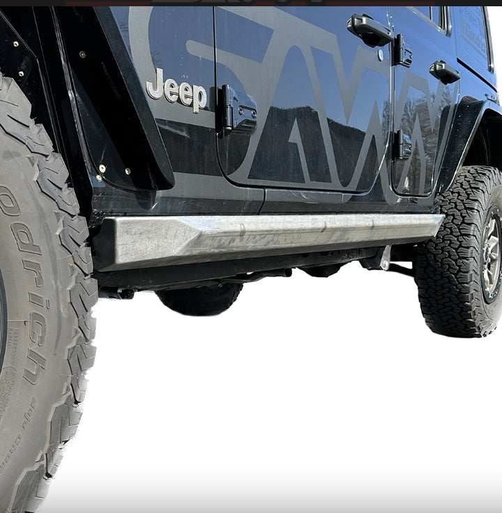 JLU KRAWLER LITE SLIDERS (WELD ON)