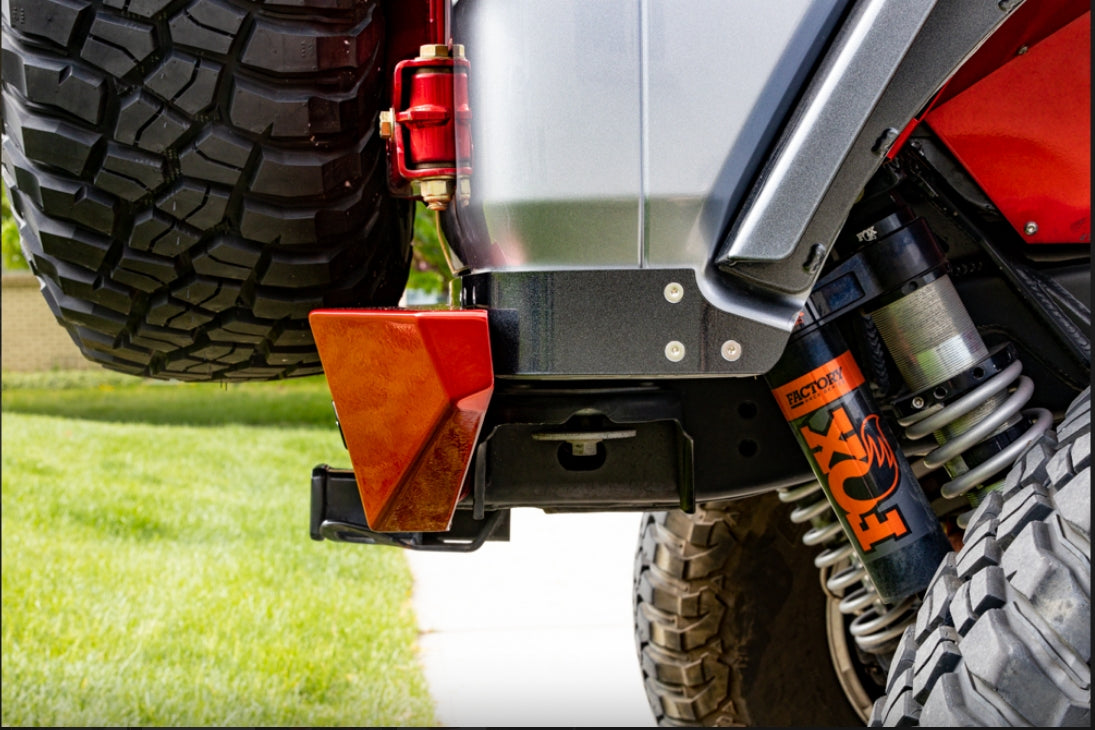 JL/JLU ALUMINUM REAR TRIM KIT / CORNER GUARDS