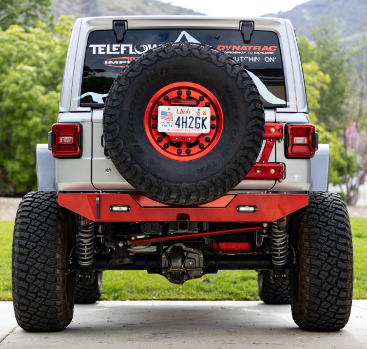 JL/JLU ALUMINUM REAR TRIM KIT / CORNER GUARDS