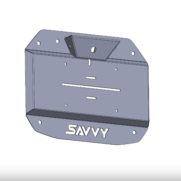 JEEP JL SPARE TIRE DELETE & CAMERA MOUNT