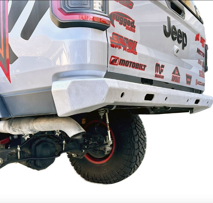SAVVY ALUMINUM JEEP JT GLADIATOR KRAWLER LITE REAR BUMPER