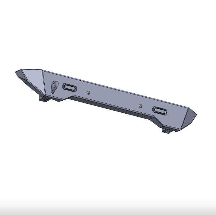 JK KRAWLER LITE HIGH CLEARANCE REAR BUMPER