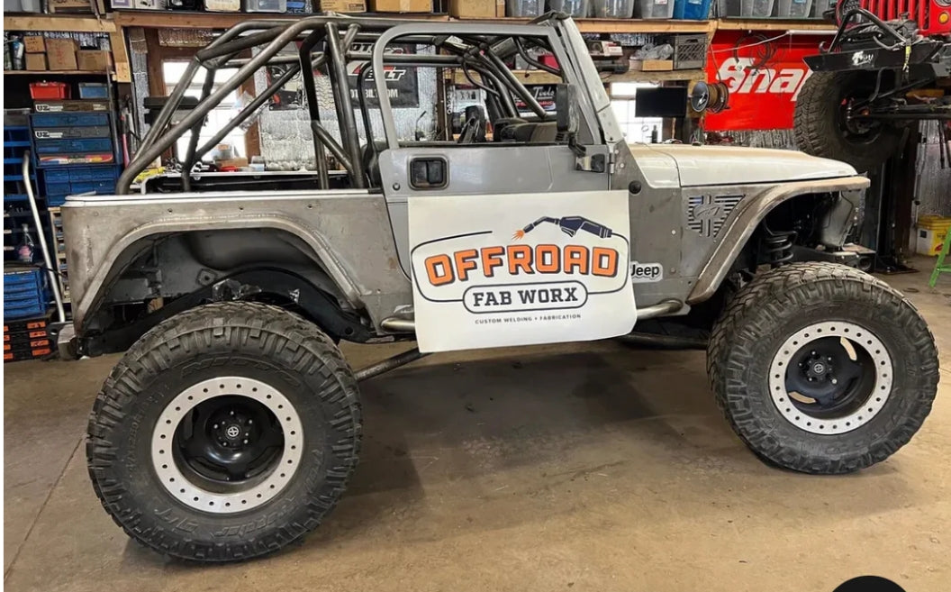 Offroad Fab Worx Jeep TJ Fastback Roll Cage