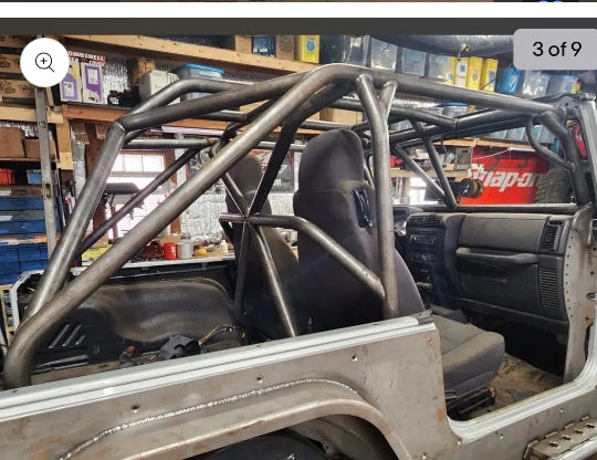 Offroad Fab Worx Jeep TJ Fastback Roll Cage