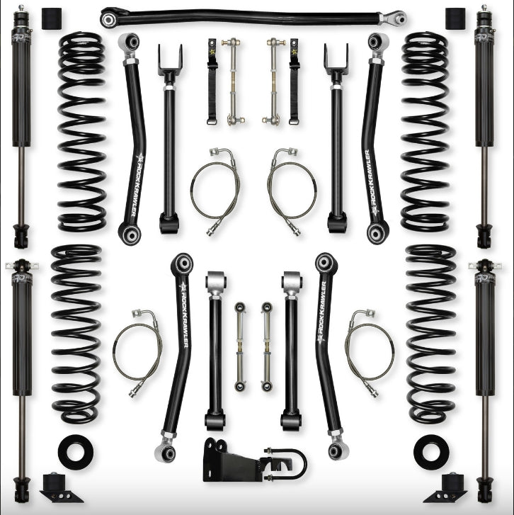 Jeep JKU (4DR) 2.5" Adventure - X Mid-arm System