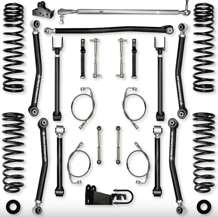 Jeep JKU (4DR) 4.5" Adventure - X Mid-arm System