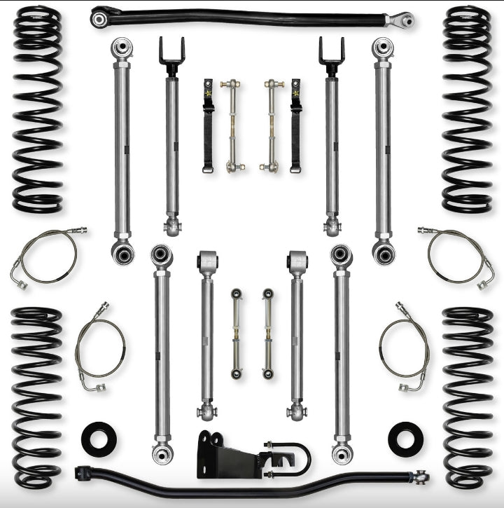 Jeep JKU (4DR) 3.5" X-Factor PRO Mid-arm System