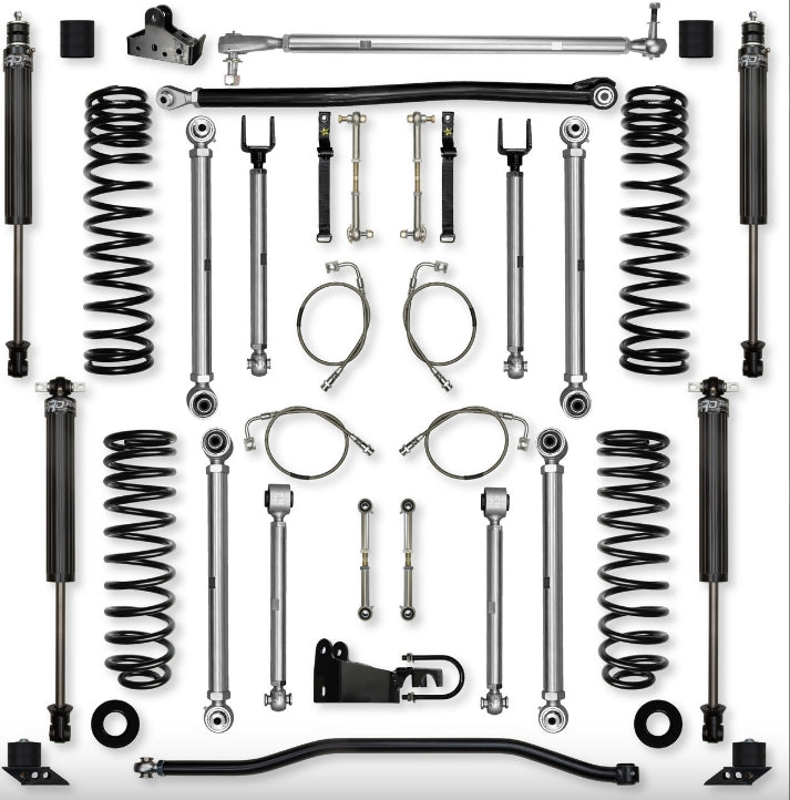 Jeep JKU (4DR) 4.5" X-Factor PRO Mid-arm System