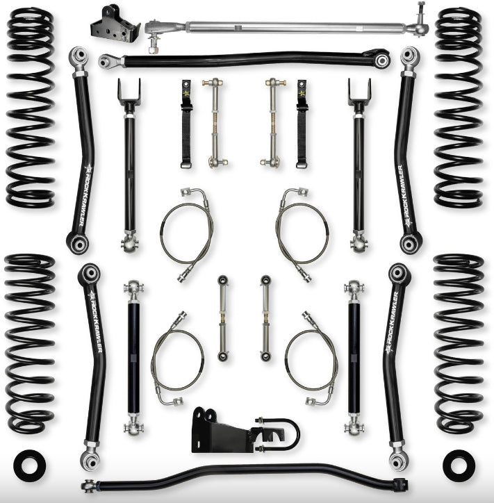 Jeep JKU (4DR) 4.5" X-Factor Mid-arm System