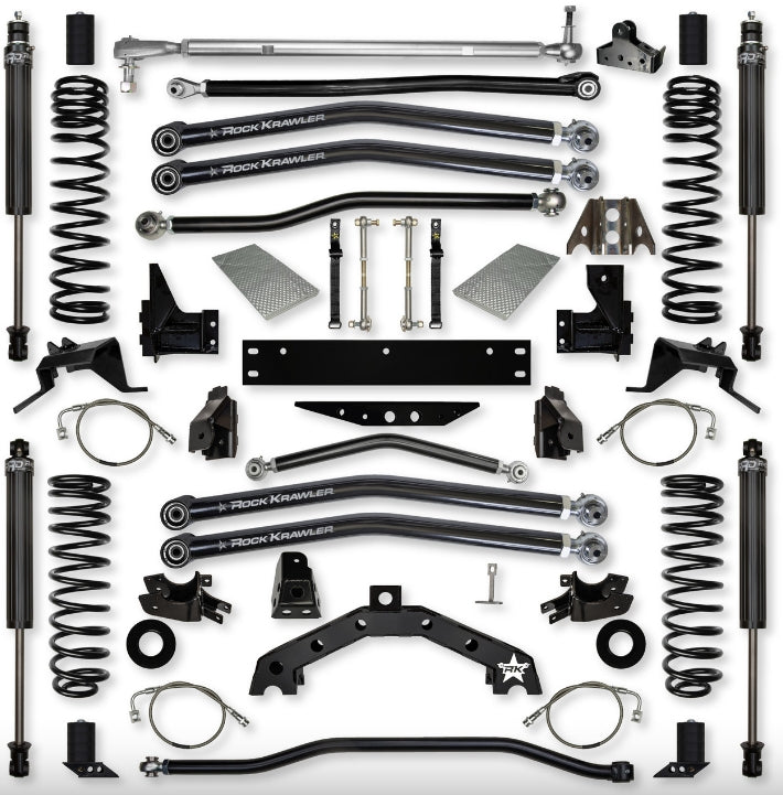 Jeep JKU (4DR) 4.5" X - Factor X2 Long-Arm System
