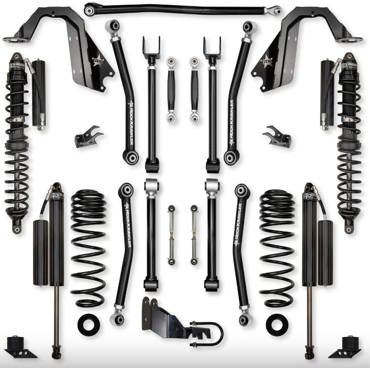Jeep JL (2DR) 3.5" Adventure - X Mid-arm "No-Limits" System (RUBICON)