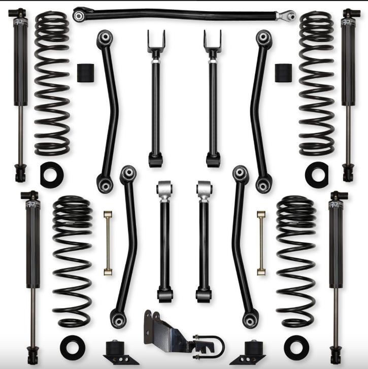 Jeep JL (2DR) 2.5" Ultimate Adventure Mid-arm System
