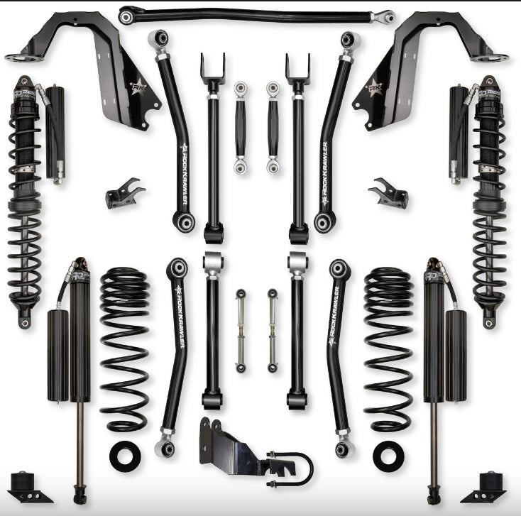 Jeep JL (2DR) 4.5" Adventure - X Mid-arm "No-Limits" System (RUBICON)