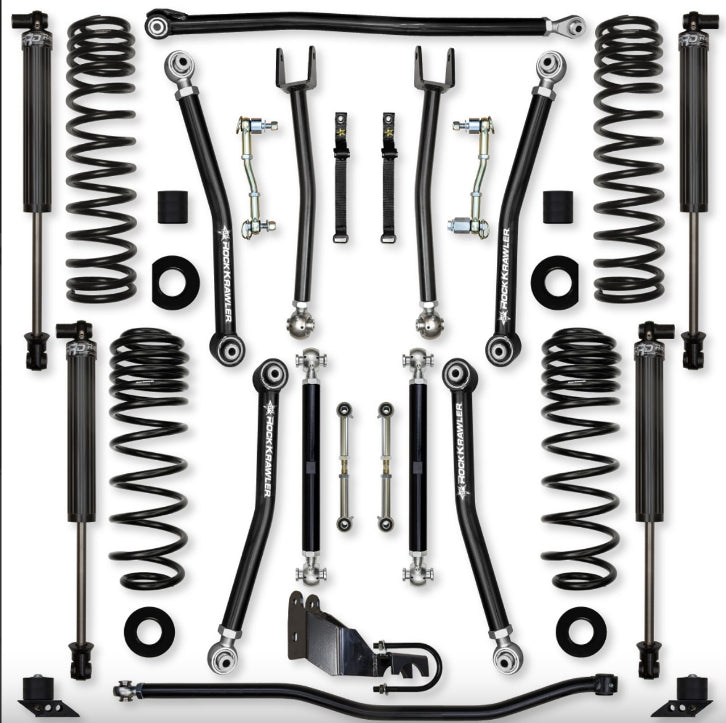Jeep JL (2DR) 2.5" X-Factor Mid-arm System (SPORT/SAHARA)