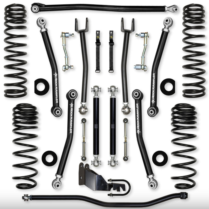 Jeep JL (2DR) 2.5" X-Factor Mid-arm System (SPORT/SAHARA)