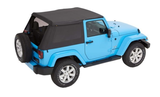 Bestop Trektop NX Plus Soft Top Twill Black - JK 2DR