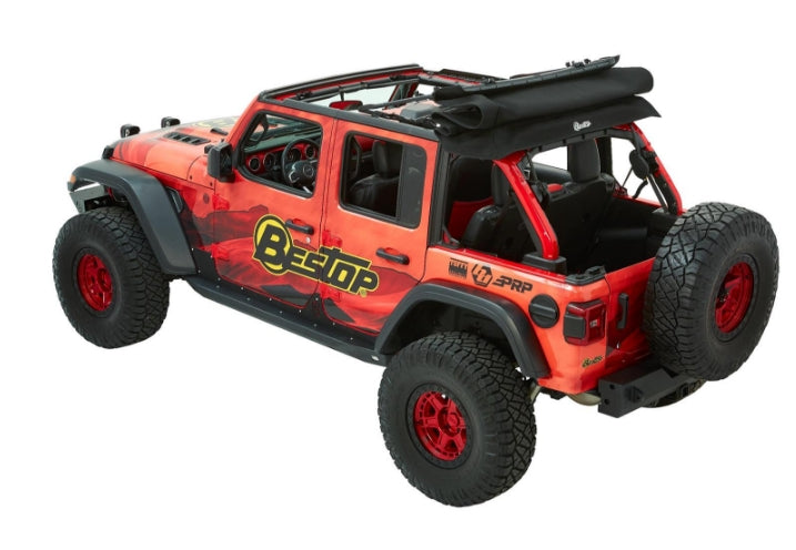 Bestop Trektop Ultra Soft Top - Black Twill - JLU 4Dr