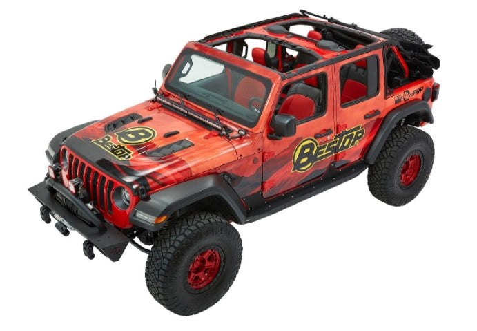 Bestop Trektop Ultra Soft Top - Black Twill - JLU 4Dr