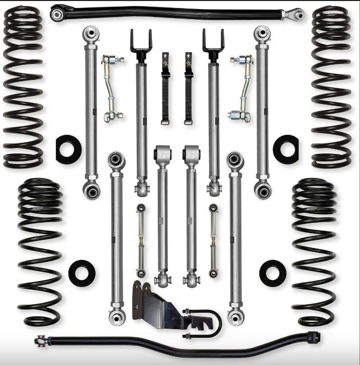Jeep JL (2DR) 2.5" X-Factor PRO Mid-arm System (SPORT/SAHARA)