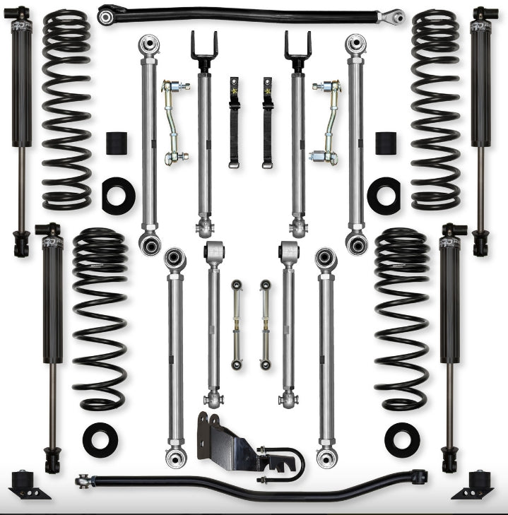 Jeep JL (2DR) 2.5" X-Factor PRO Mid-arm System (SPORT/SAHARA)