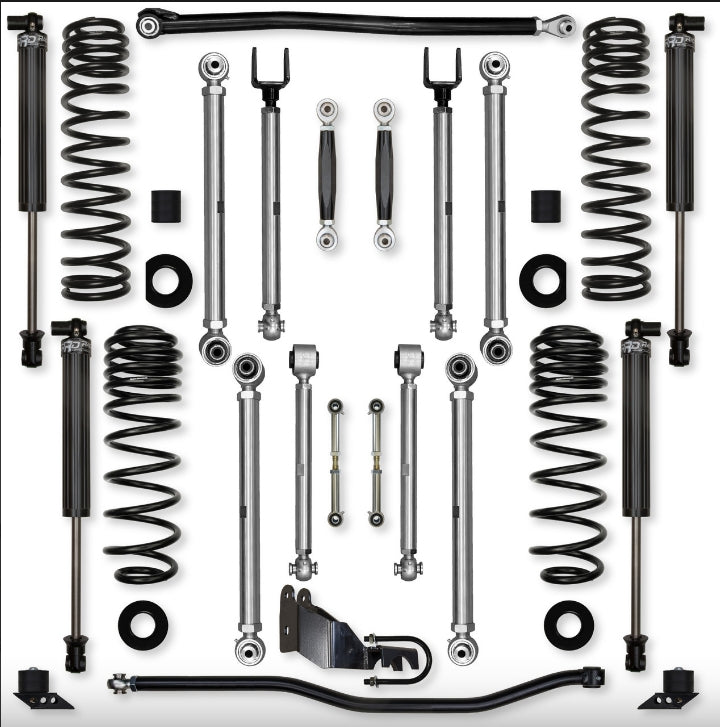 Jeep JL (2DR) 2.5" X-Factor PRO Mid-arm "No-Limits" System (RUBICON)