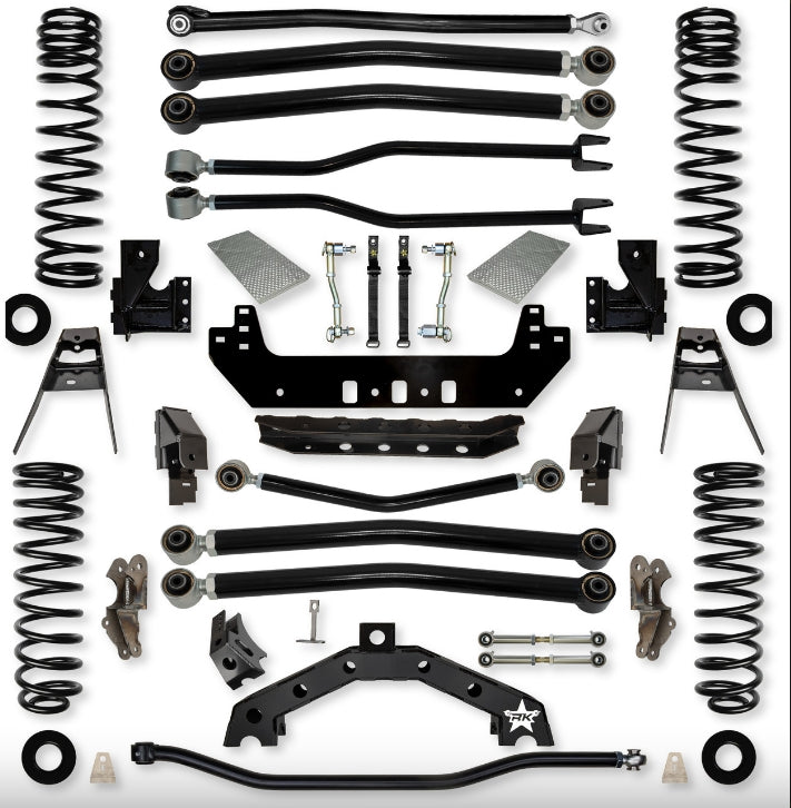 Jeep JL (2DR) 3.5" Adventure - X2 Long-Arm System (SPORT/SAHARA)