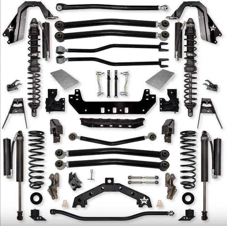 Jeep JL (2DR) 3.5" Adventure - X2 Long-Arm System (SPORT/SAHARA)