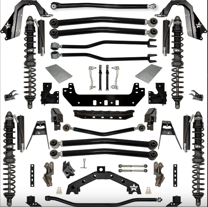 Jeep JL (2DR) 3.5" Adventure - X2 Long-Arm System (SPORT/SAHARA)