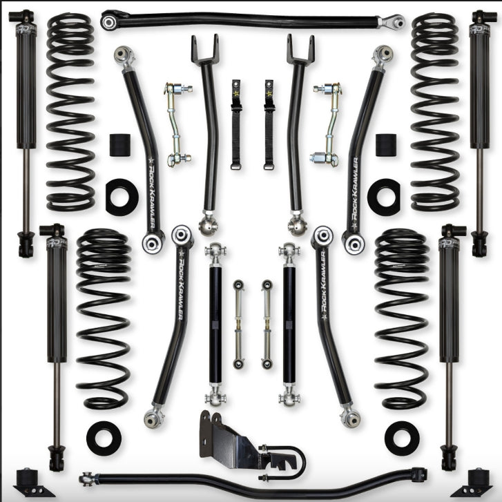 Jeep JL (2DR) 4.5" X-Factor Mid-arm System (SPORT/SAHARA)