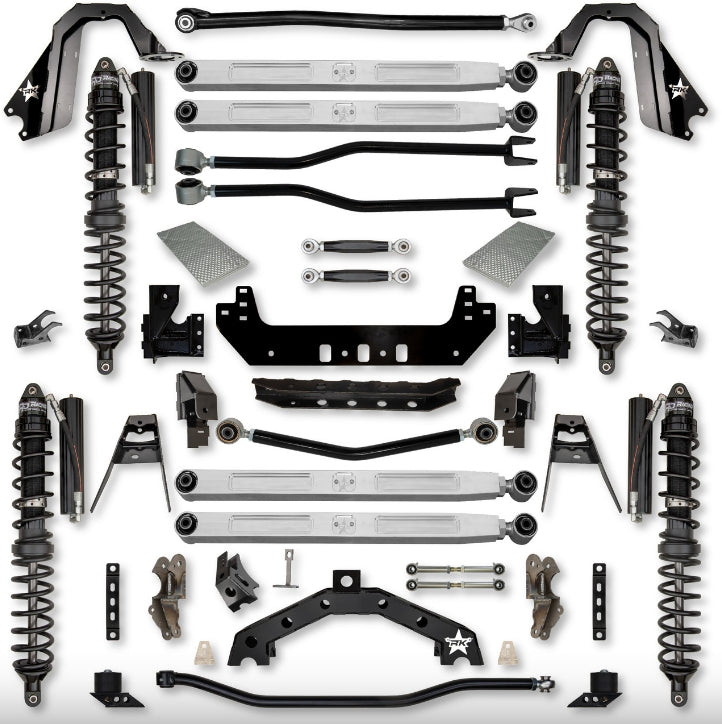Jeep JL (2DR) 3.5" Adventure - X PRO "No-Limits" Long-Arm System (RUBICON)