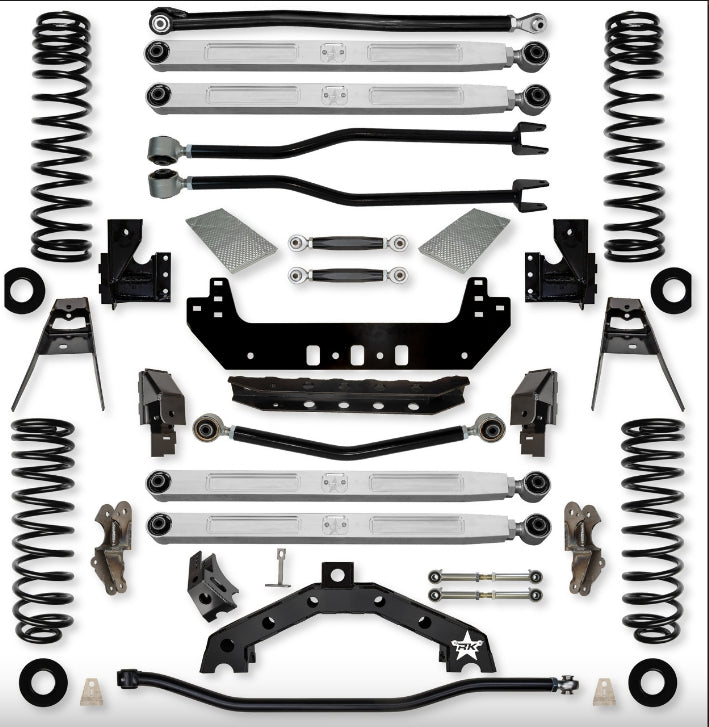 Jeep JL (2DR) 3.5" Adventure - X PRO "No-Limits" Long-Arm System (RUBICON)