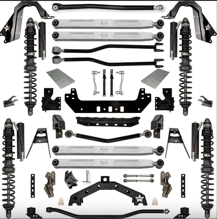 Jeep JL (2DR) 4.5" Adventure - X PRO Long-Arm System